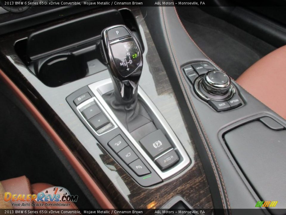 2013 BMW 6 Series 650i xDrive Convertible Shifter Photo #16