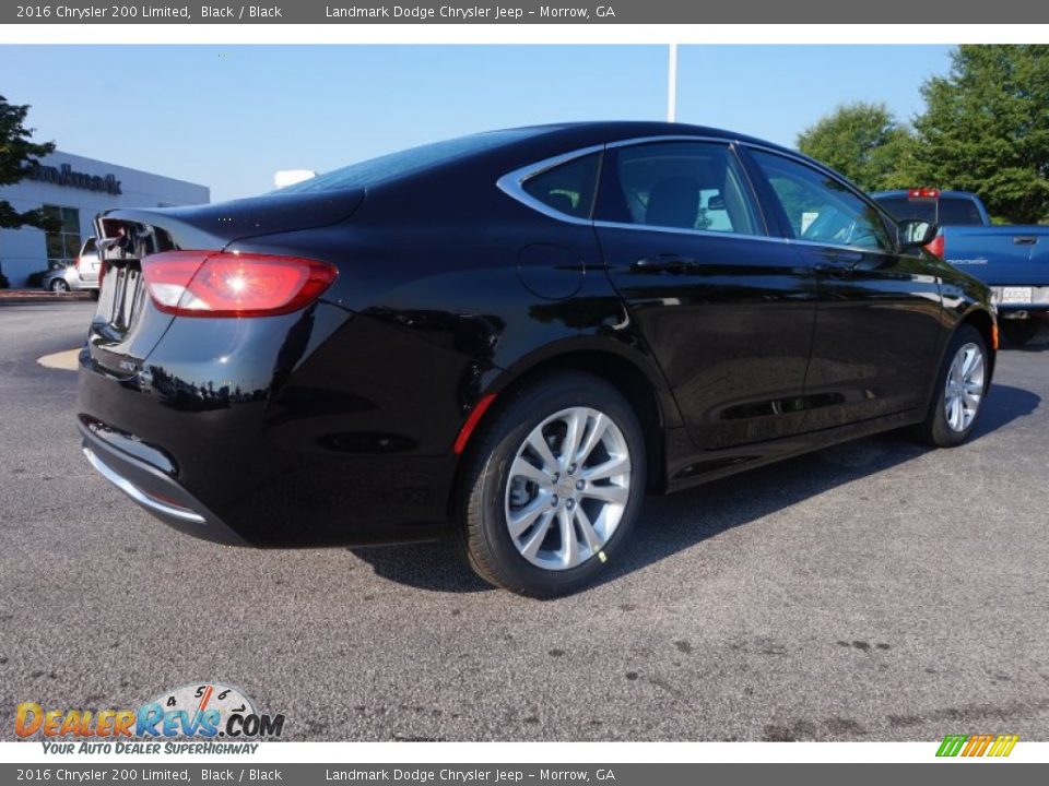 Black 2016 Chrysler 200 Limited Photo #3
