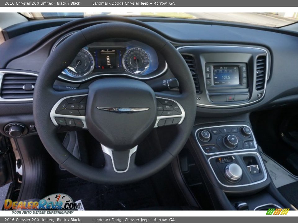 Dashboard of 2016 Chrysler 200 Limited Photo #7