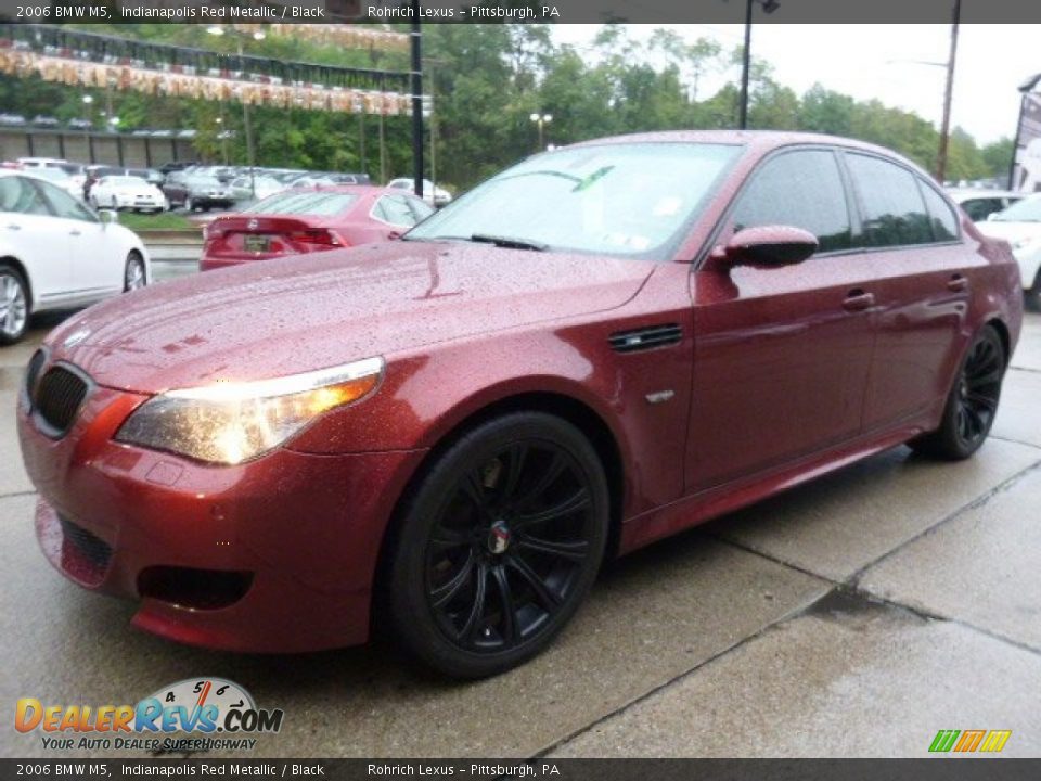 2006 BMW M5 Indianapolis Red Metallic / Black Photo #2
