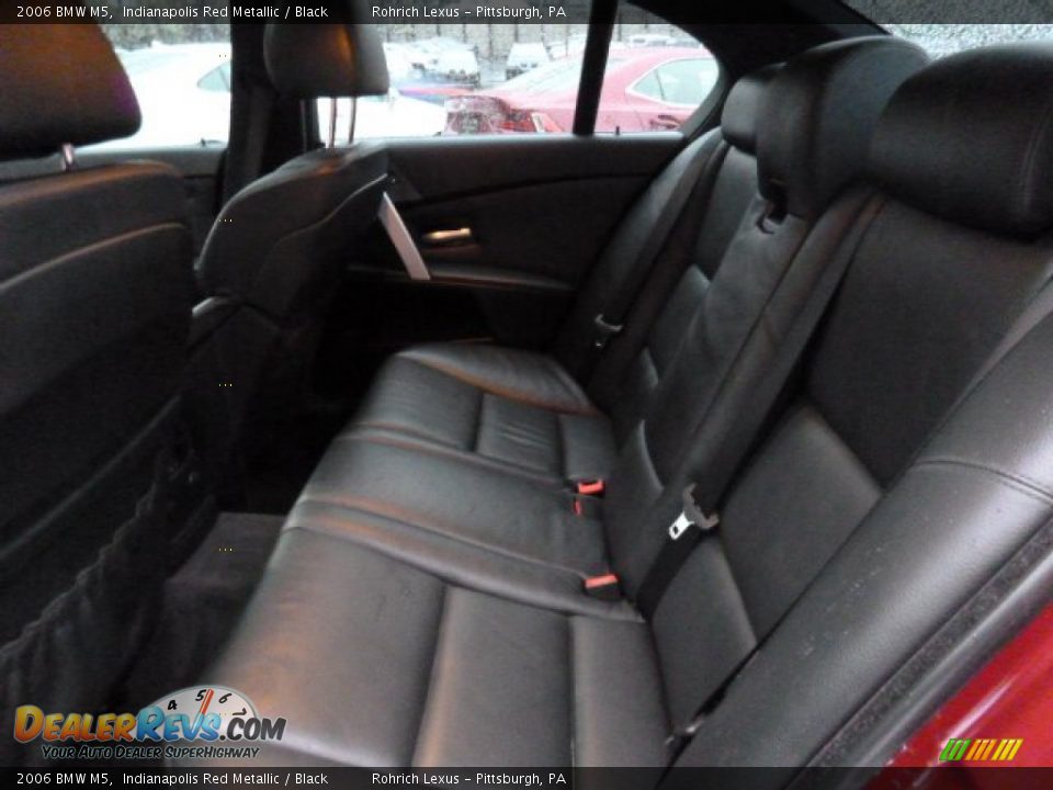 2006 BMW M5 Indianapolis Red Metallic / Black Photo #5