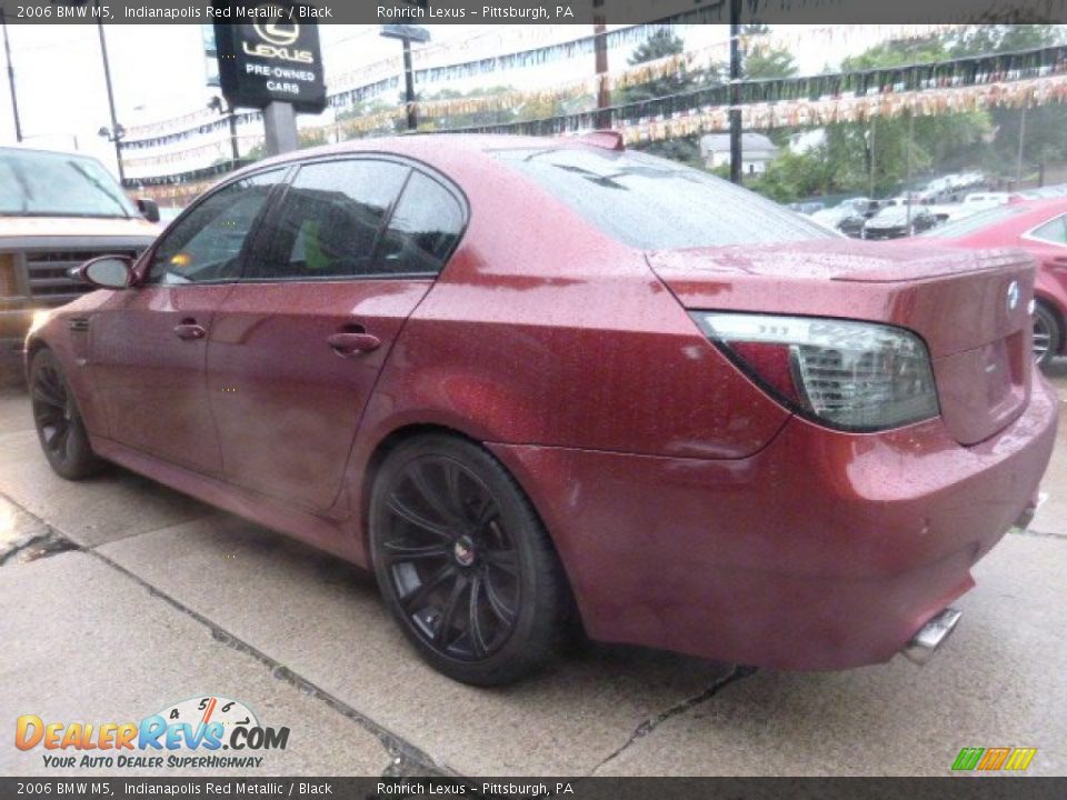 2006 BMW M5 Indianapolis Red Metallic / Black Photo #9