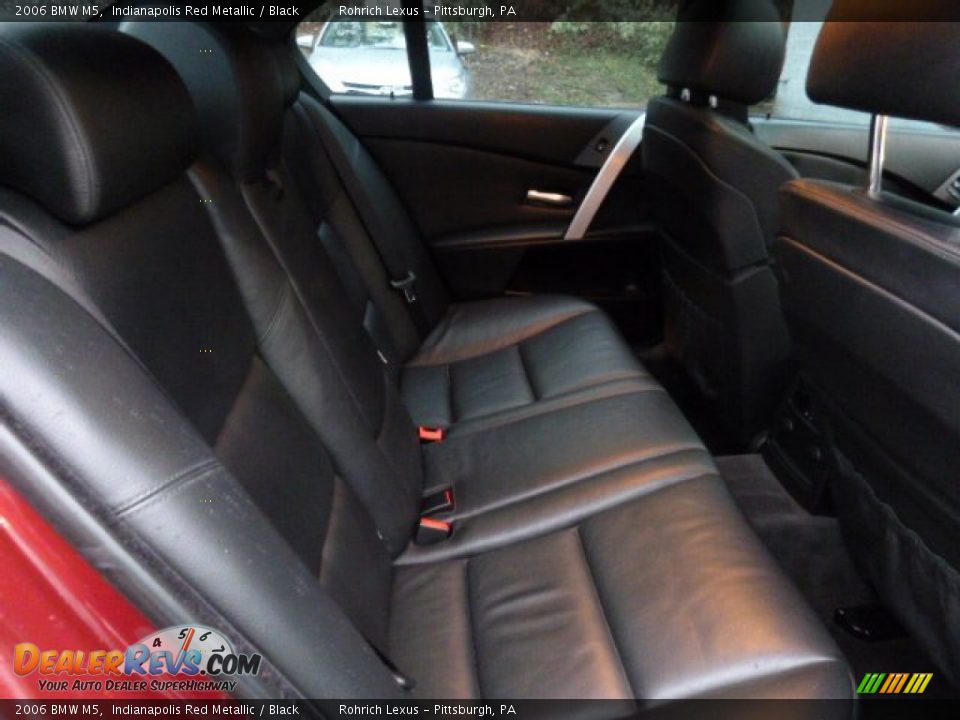2006 BMW M5 Indianapolis Red Metallic / Black Photo #13