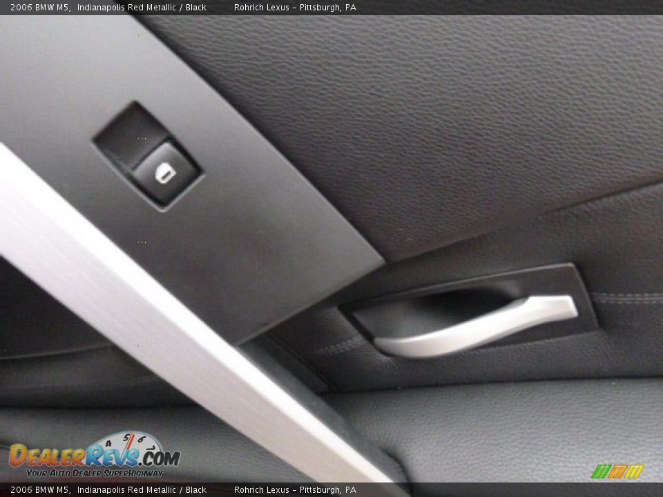 2006 BMW M5 Indianapolis Red Metallic / Black Photo #14