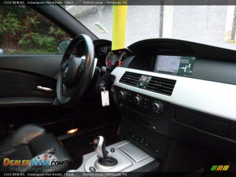 2006 BMW M5 Indianapolis Red Metallic / Black Photo #15