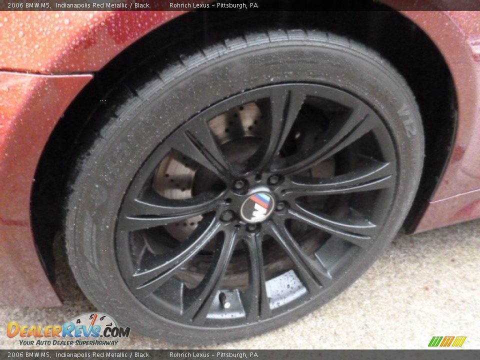 2006 BMW M5 Indianapolis Red Metallic / Black Photo #17