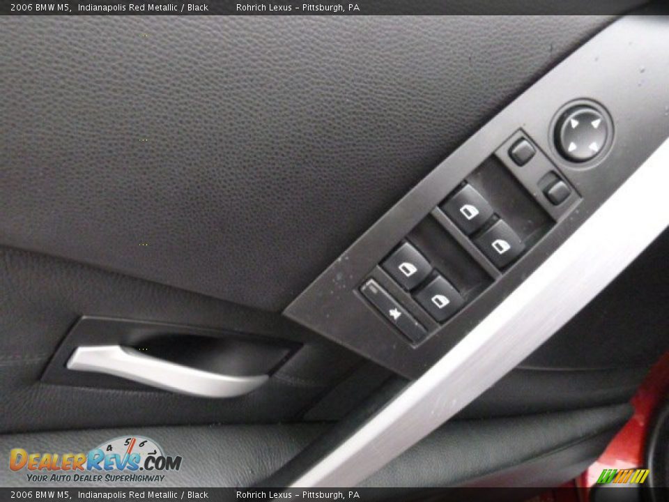 2006 BMW M5 Indianapolis Red Metallic / Black Photo #18