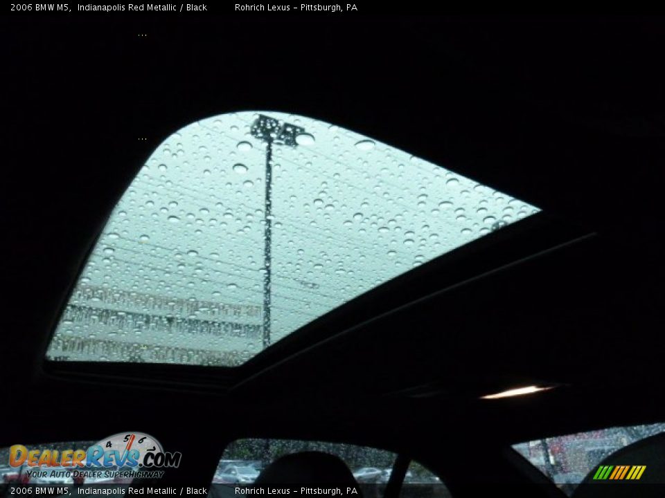 2006 BMW M5 Indianapolis Red Metallic / Black Photo #20