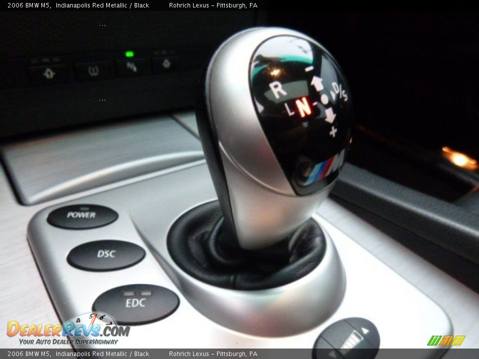 2006 BMW M5 Indianapolis Red Metallic / Black Photo #21