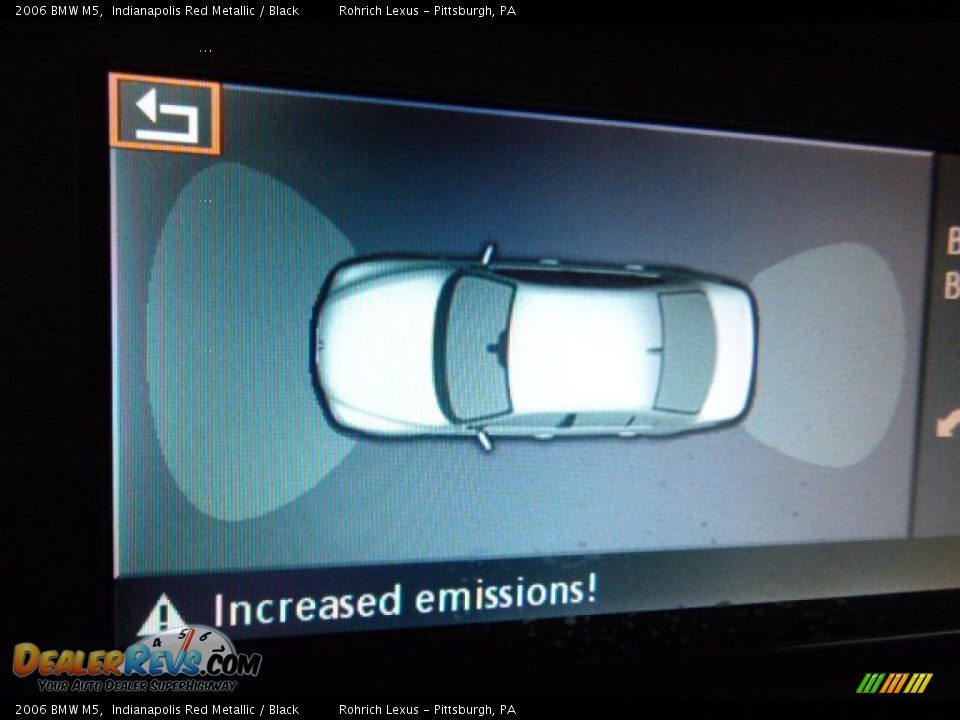 2006 BMW M5 Indianapolis Red Metallic / Black Photo #22