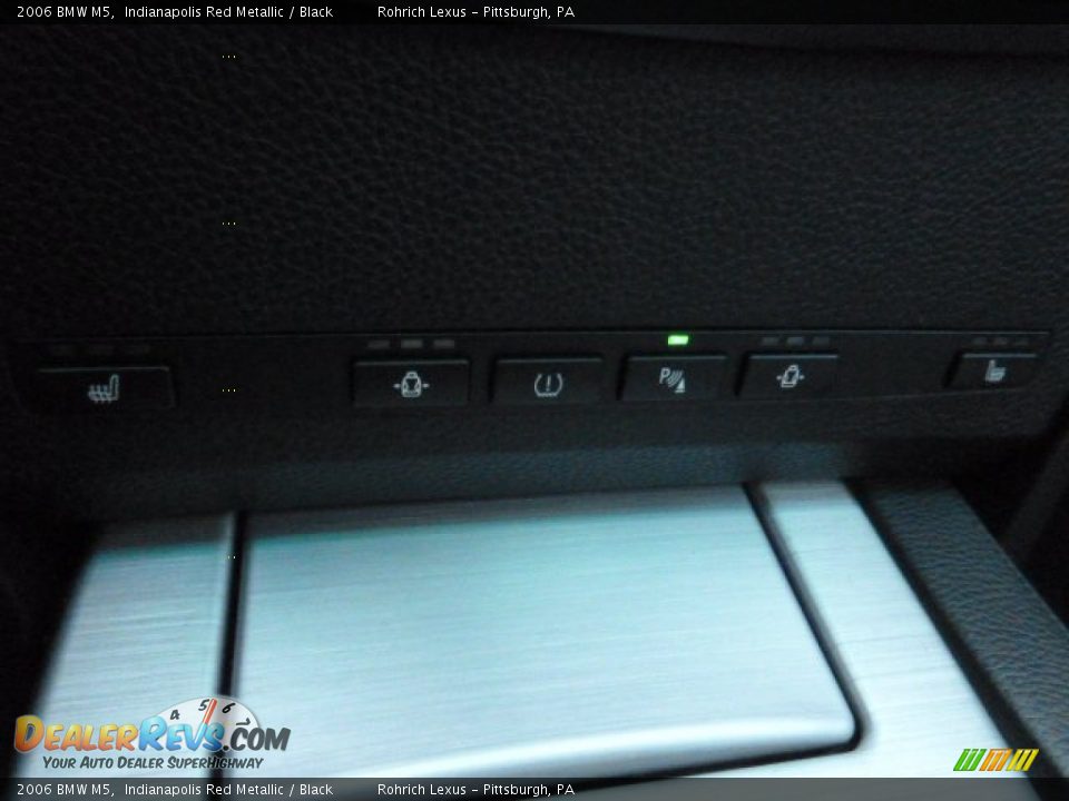 2006 BMW M5 Indianapolis Red Metallic / Black Photo #24