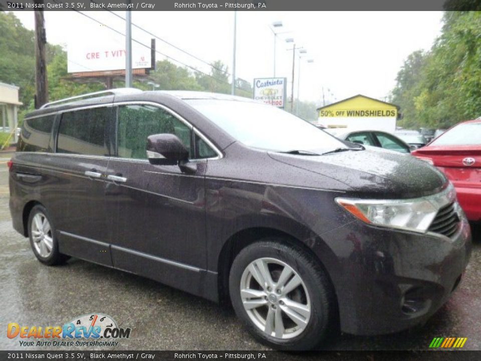 Front 3/4 View of 2011 Nissan Quest 3.5 SV Photo #1