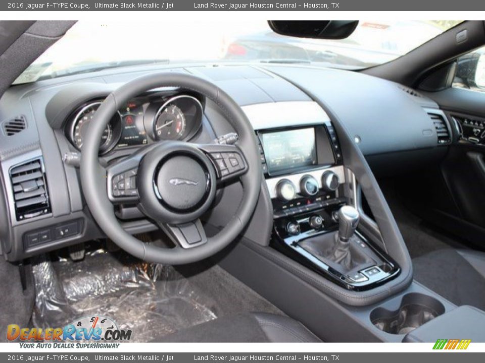 Jet Interior - 2016 Jaguar F-TYPE Coupe Photo #3
