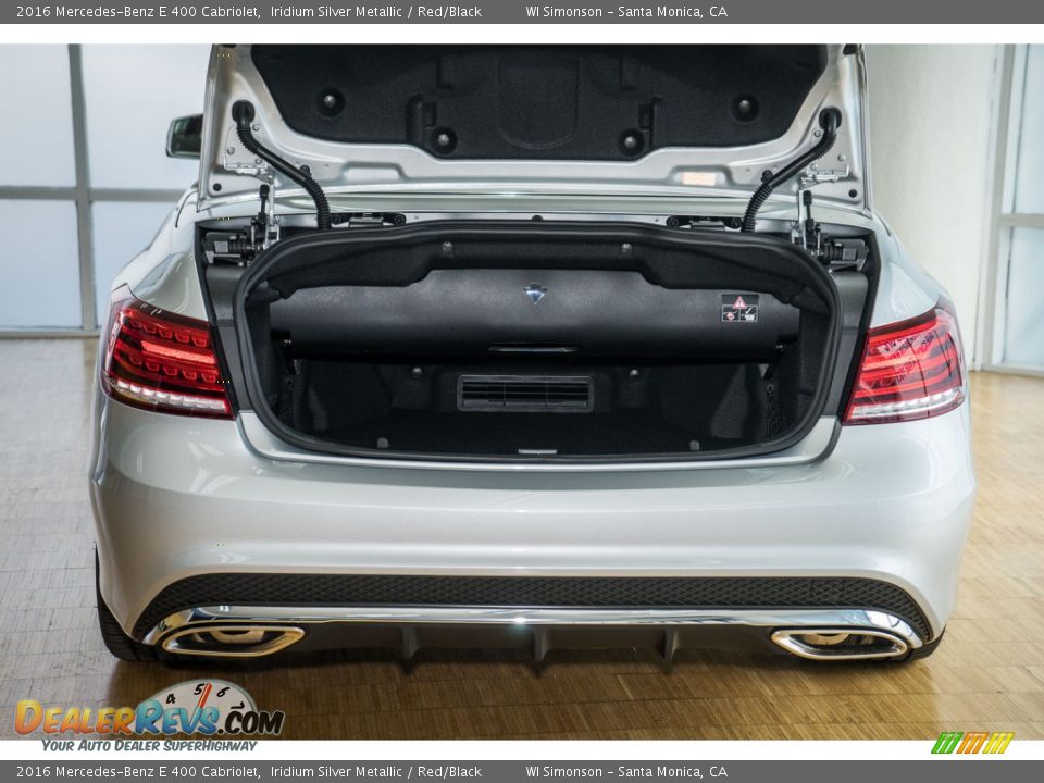 2016 Mercedes-Benz E 400 Cabriolet Iridium Silver Metallic / Red/Black Photo #5