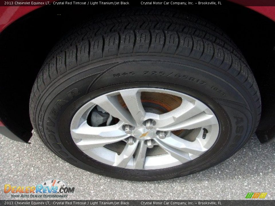 2013 Chevrolet Equinox LT Crystal Red Tintcoat / Light Titanium/Jet Black Photo #15