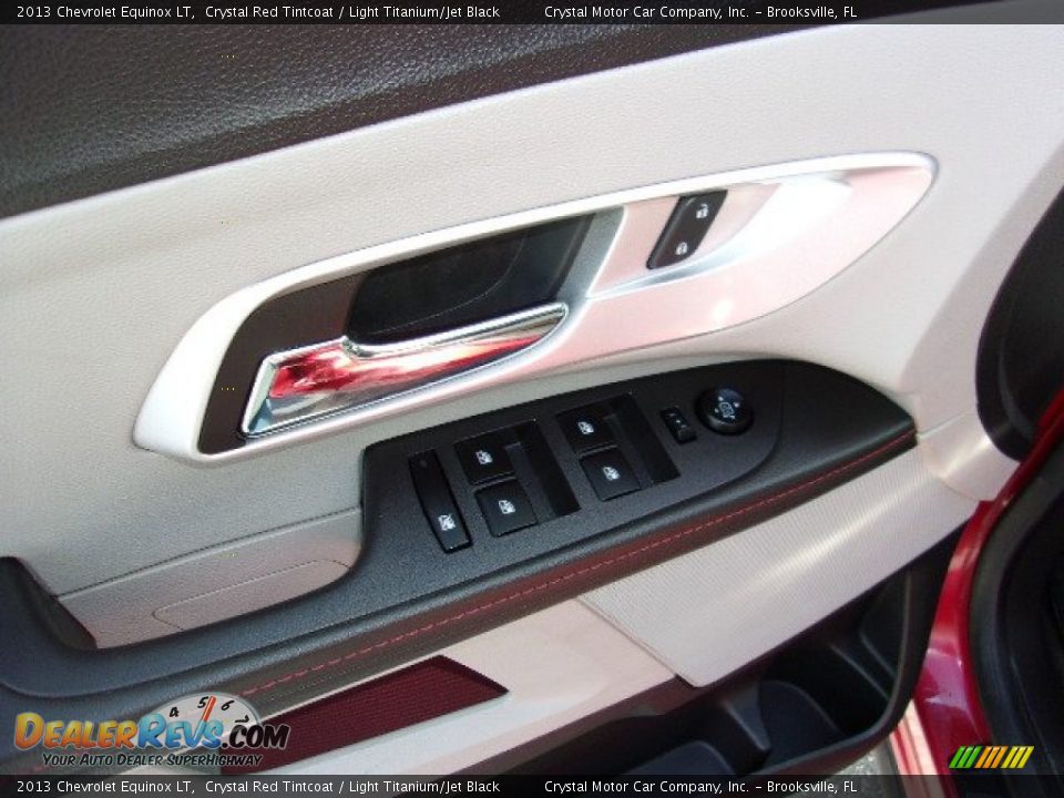 2013 Chevrolet Equinox LT Crystal Red Tintcoat / Light Titanium/Jet Black Photo #18