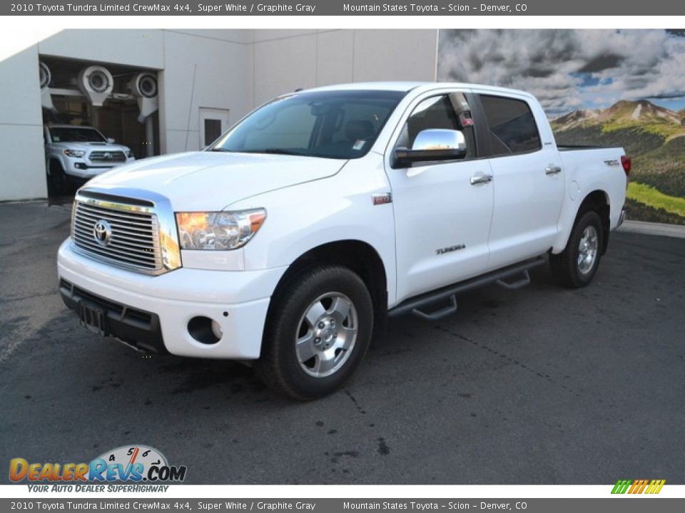 Front 3/4 View of 2010 Toyota Tundra Limited CrewMax 4x4 Photo #5
