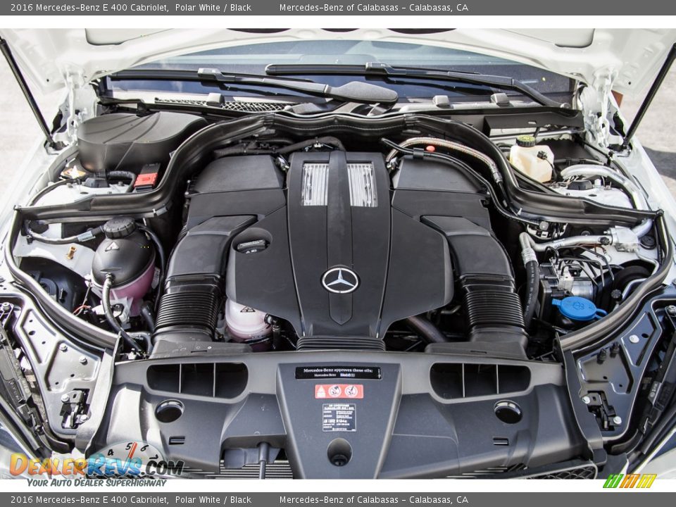 2016 Mercedes-Benz E 400 Cabriolet 3.0 Liter DI biturbo DOHC 24-Valve VVT V6 Engine Photo #9