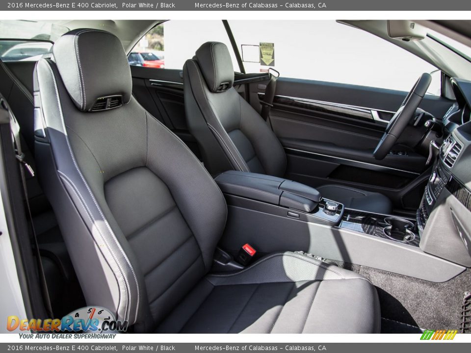 Front Seat of 2016 Mercedes-Benz E 400 Cabriolet Photo #10