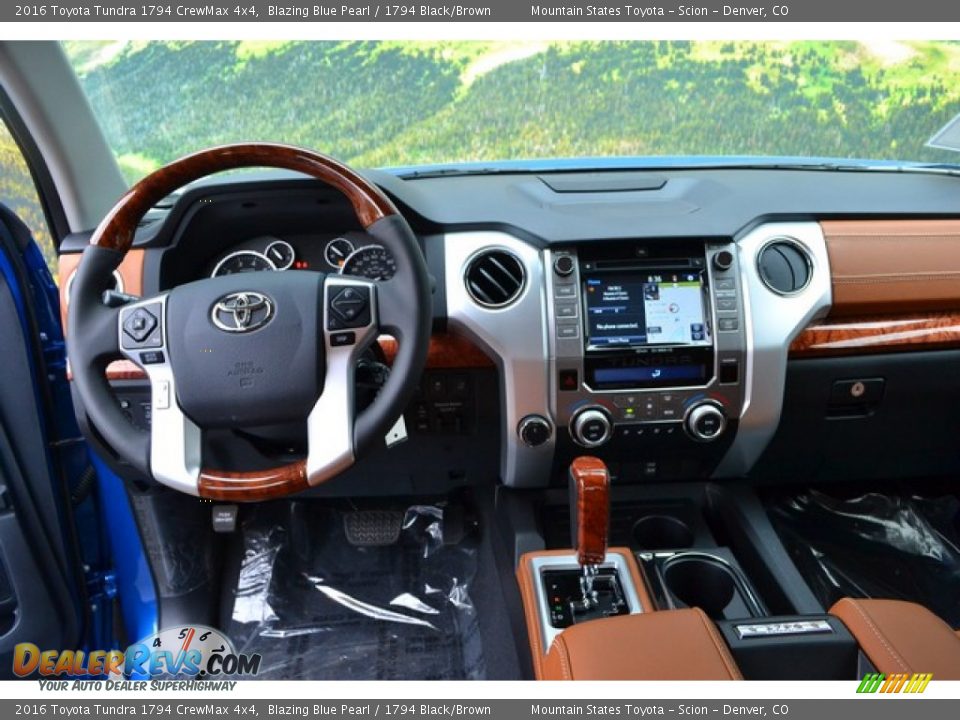 Dashboard of 2016 Toyota Tundra 1794 CrewMax 4x4 Photo #6