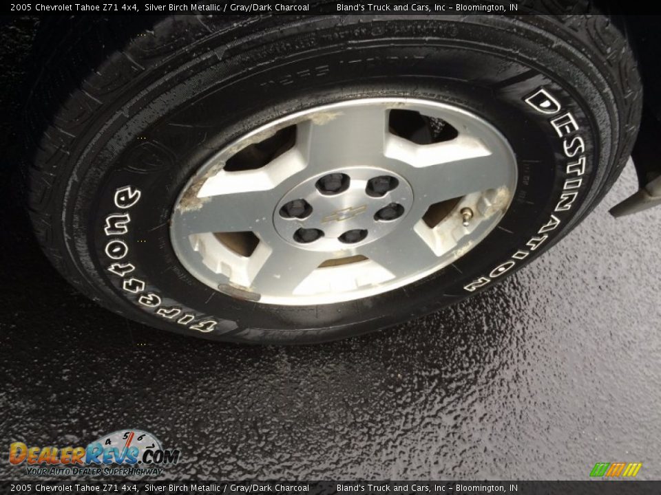 2005 Chevrolet Tahoe Z71 4x4 Silver Birch Metallic / Gray/Dark Charcoal Photo #33