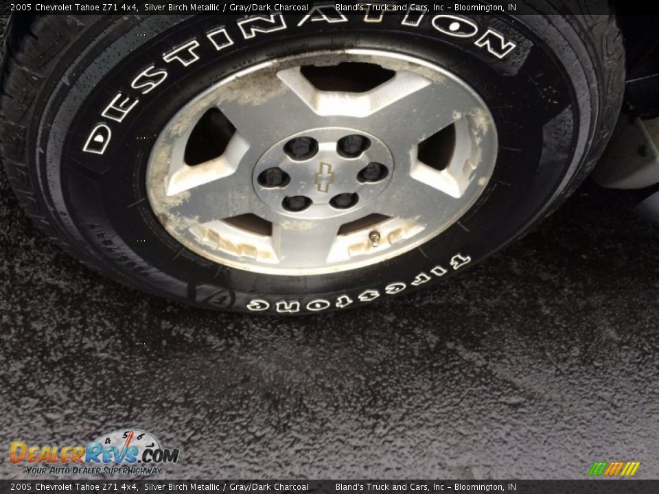 2005 Chevrolet Tahoe Z71 4x4 Silver Birch Metallic / Gray/Dark Charcoal Photo #34