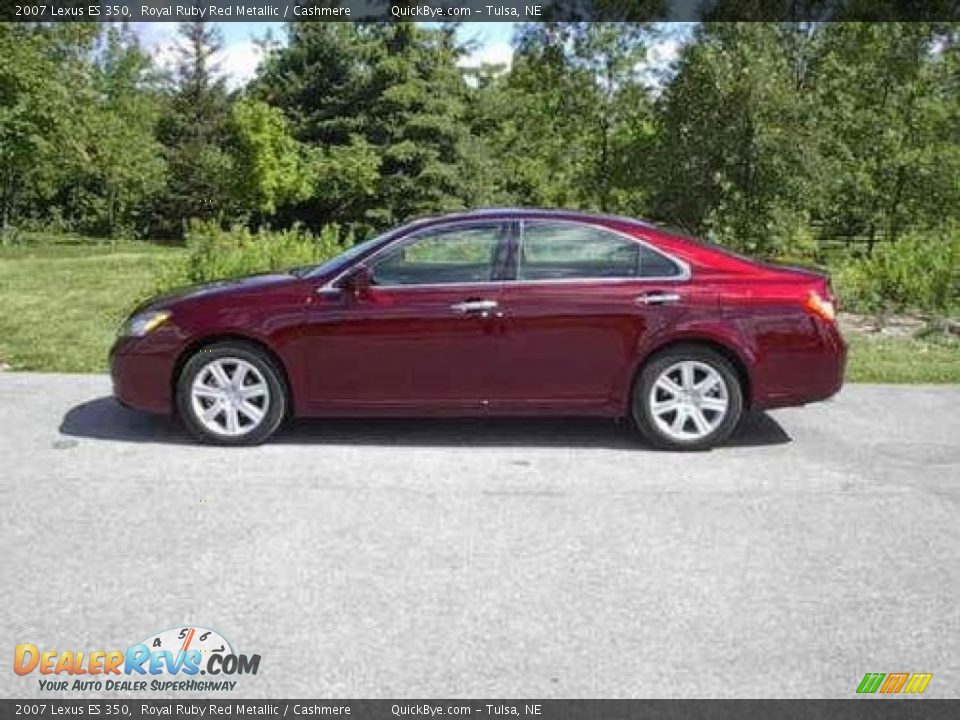 2007 Lexus ES 350 Royal Ruby Red Metallic / Cashmere Photo #1
