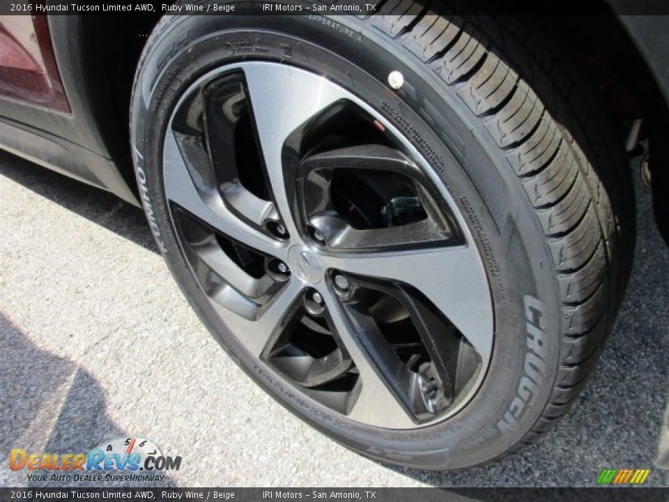 2016 Hyundai Tucson Limited AWD Wheel Photo #3