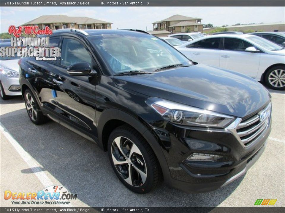 2016 Hyundai Tucson Limited Ash Black / Beige Photo #1