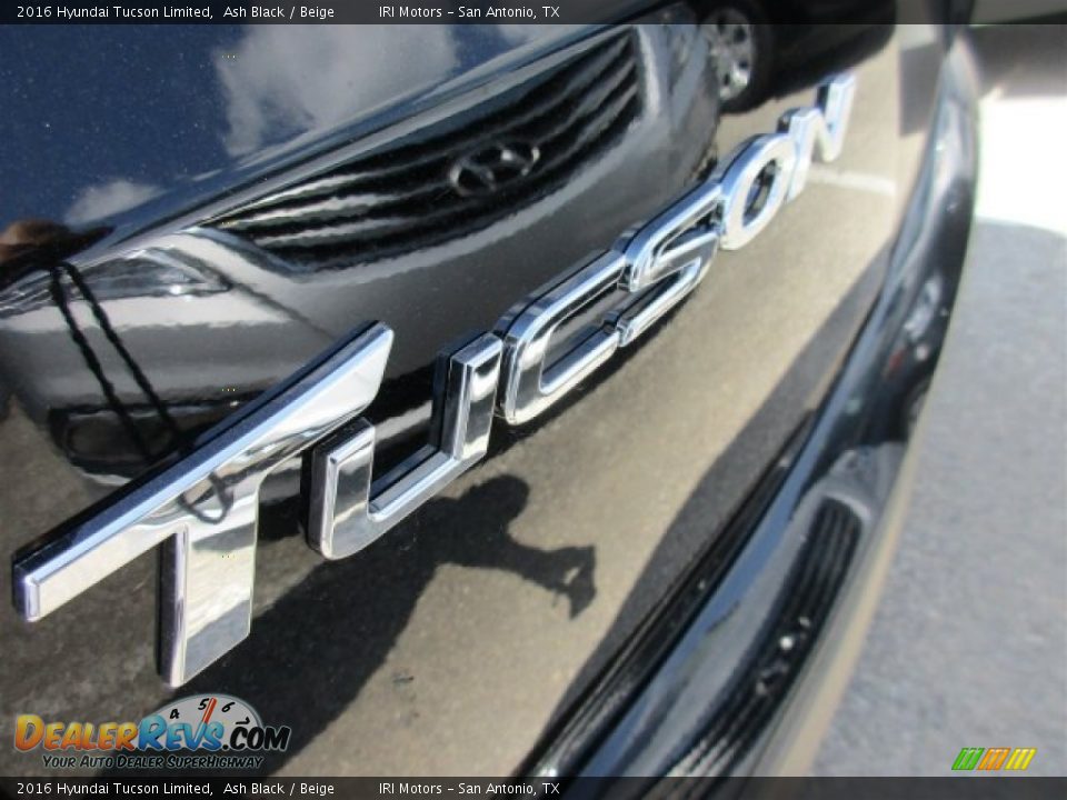 2016 Hyundai Tucson Limited Ash Black / Beige Photo #5