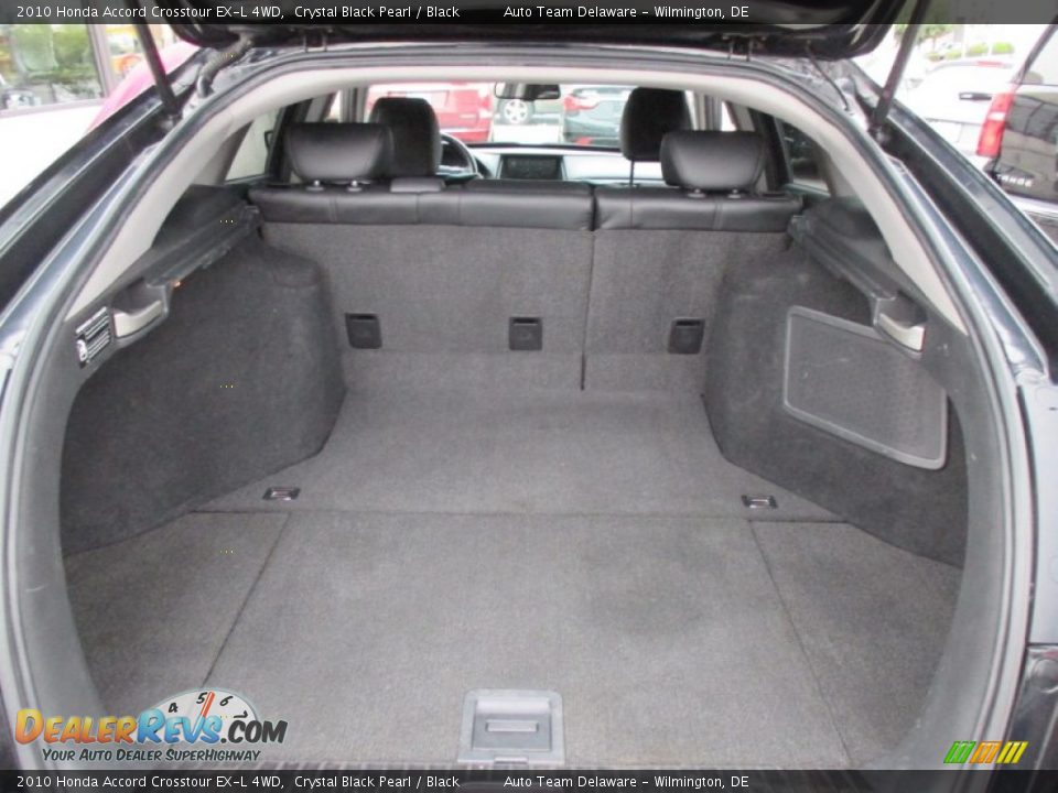 2010 Honda Accord Crosstour EX-L 4WD Crystal Black Pearl / Black Photo #22