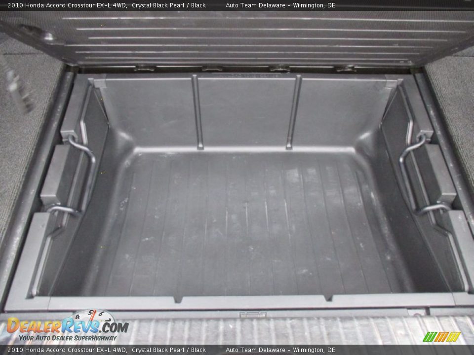 2010 Honda Accord Crosstour EX-L 4WD Crystal Black Pearl / Black Photo #23