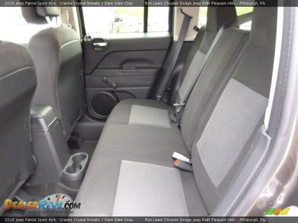 2016 Jeep Patriot Sport 4x4 Granite Crystal Metallic / Dark Slate Gray Photo #11