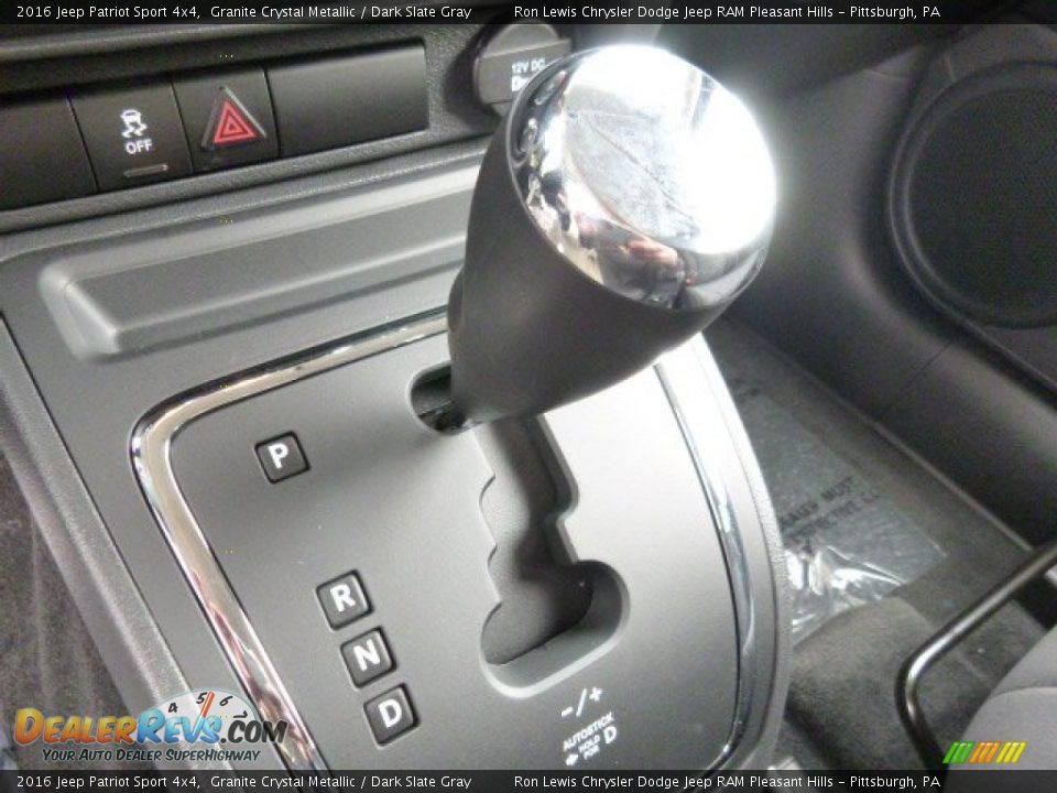 2016 Jeep Patriot Sport 4x4 Granite Crystal Metallic / Dark Slate Gray Photo #15