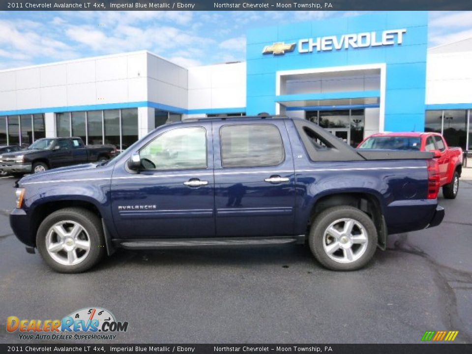 2011 Chevrolet Avalanche LT 4x4 Imperial Blue Metallic / Ebony Photo #2