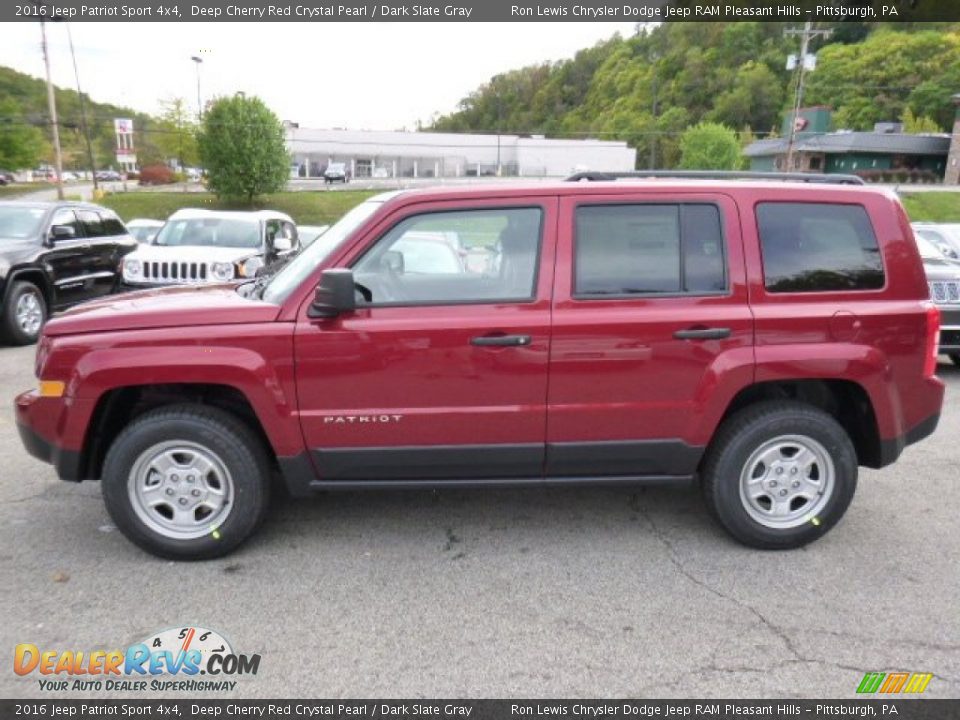 2016 Jeep Patriot Sport 4x4 Deep Cherry Red Crystal Pearl / Dark Slate Gray Photo #2