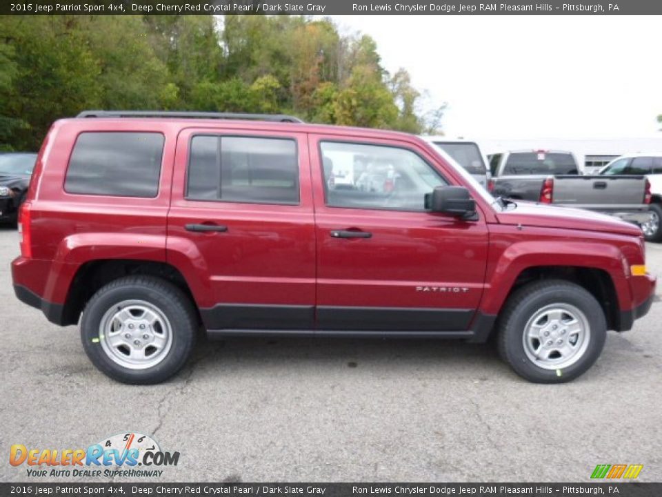 2016 Jeep Patriot Sport 4x4 Deep Cherry Red Crystal Pearl / Dark Slate Gray Photo #6