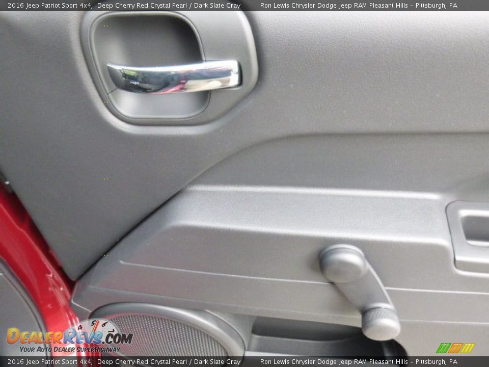 2016 Jeep Patriot Sport 4x4 Deep Cherry Red Crystal Pearl / Dark Slate Gray Photo #7