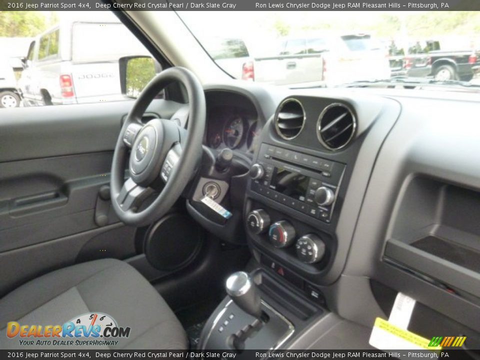 2016 Jeep Patriot Sport 4x4 Deep Cherry Red Crystal Pearl / Dark Slate Gray Photo #8