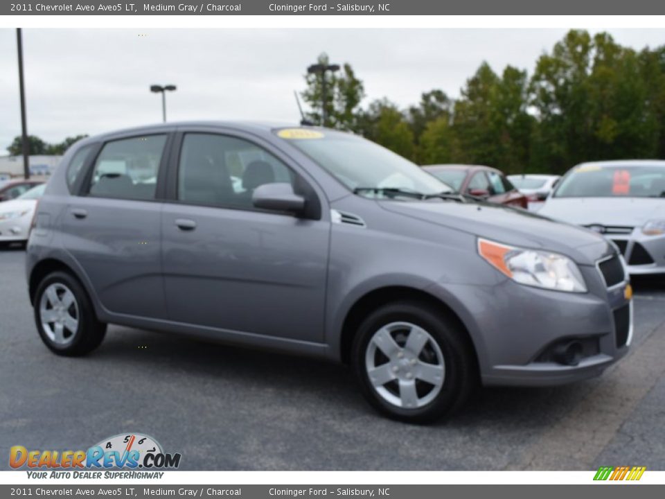 2011 Chevrolet Aveo Aveo5 LT Medium Gray / Charcoal Photo #1