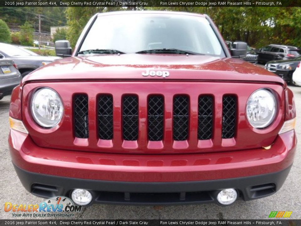 2016 Jeep Patriot Sport 4x4 Deep Cherry Red Crystal Pearl / Dark Slate Gray Photo #10