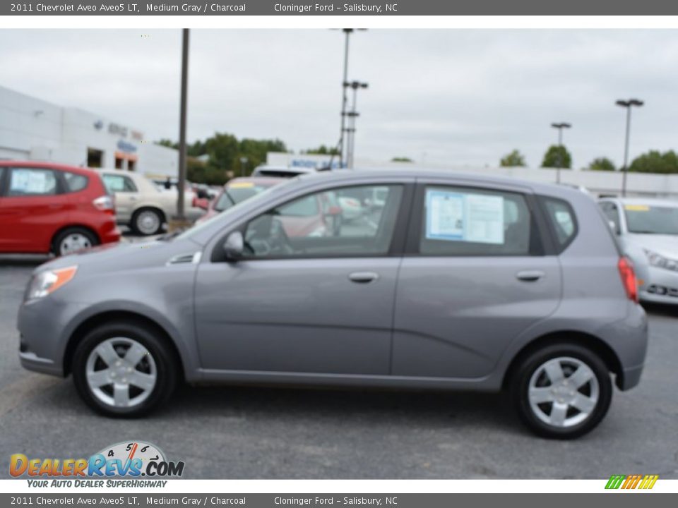 2011 Chevrolet Aveo Aveo5 LT Medium Gray / Charcoal Photo #6