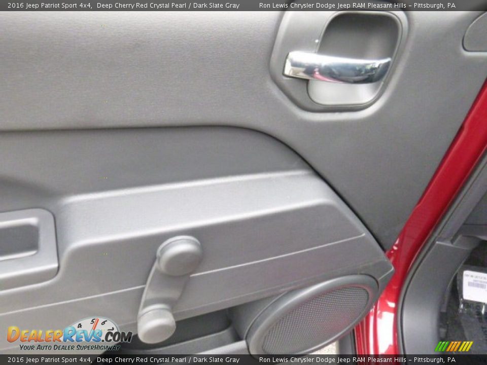 2016 Jeep Patriot Sport 4x4 Deep Cherry Red Crystal Pearl / Dark Slate Gray Photo #15