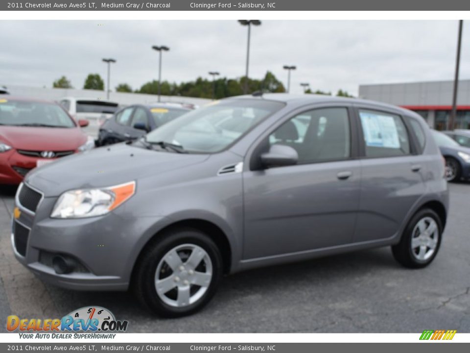 2011 Chevrolet Aveo Aveo5 LT Medium Gray / Charcoal Photo #7