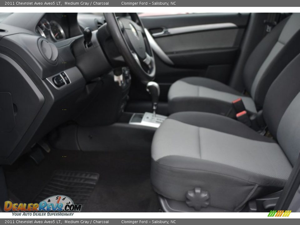 2011 Chevrolet Aveo Aveo5 LT Medium Gray / Charcoal Photo #10