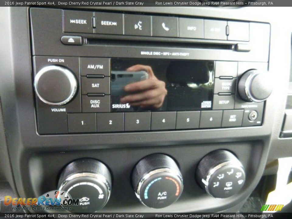 2016 Jeep Patriot Sport 4x4 Deep Cherry Red Crystal Pearl / Dark Slate Gray Photo #19
