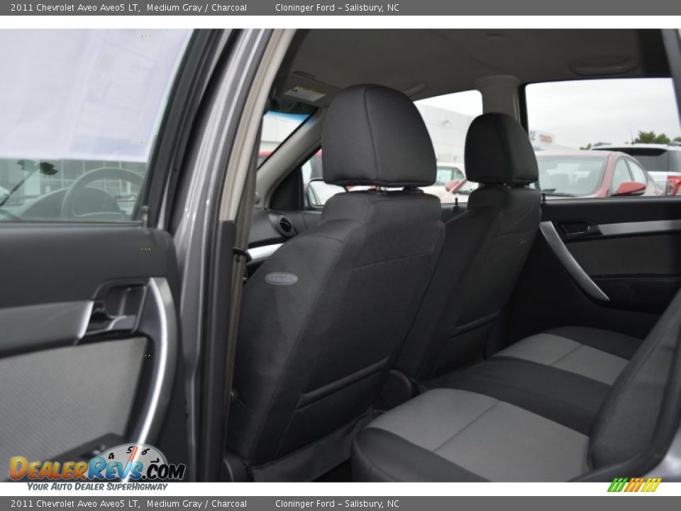 2011 Chevrolet Aveo Aveo5 LT Medium Gray / Charcoal Photo #13