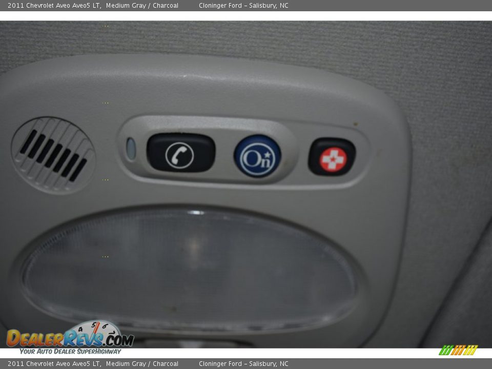 2011 Chevrolet Aveo Aveo5 LT Medium Gray / Charcoal Photo #21
