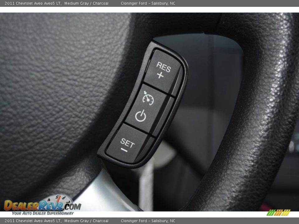 2011 Chevrolet Aveo Aveo5 LT Medium Gray / Charcoal Photo #22