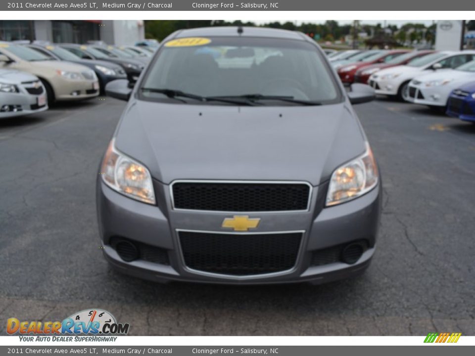 2011 Chevrolet Aveo Aveo5 LT Medium Gray / Charcoal Photo #27